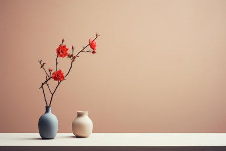 Structured Minimalist arrangement geometric. Concept creative. Generate Aiの素材