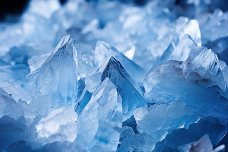 Unusual Salt crystals blue. Spa health. Generate Aiの素材