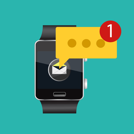 Modern watch iconのイラスト素材