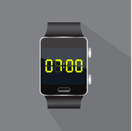 Modern watch iconのイラスト素材
