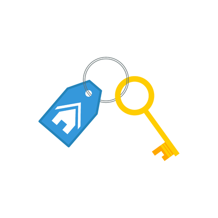 House key iconのイラスト素材