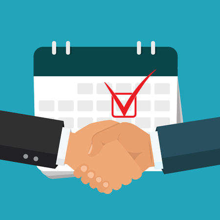 Contract terms and conditions icon. Business service concept. Vector illustrationのイラスト素材