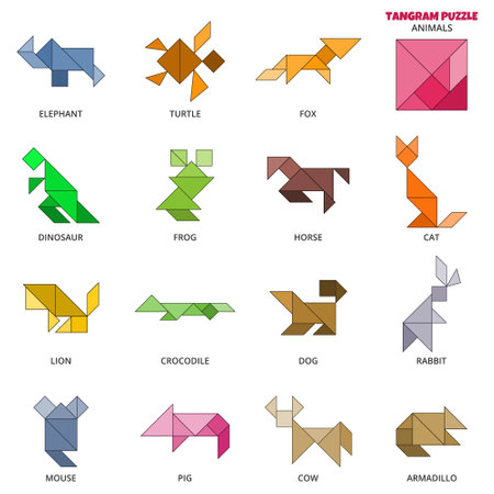 ぶん まとめ tangram renoma 36 Tangram puzzles by LessonSense | TPT