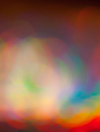 Pink and cyan bokeh background