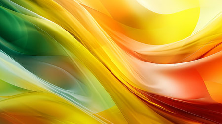 marvelous energized color turn foundation, creative sensible foundation with orange, yellow and green for introduction. Creative resource, AI Generatedの素材