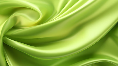 Smooth lime green honorable impacting silk foundation. Creative resource, AI Generatedの素材