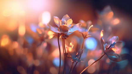 delicate light clouded foundation. Creative resource, AI Generatedの素材