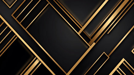 Cutting edge and sharp speculative organize advancement spot with brilliant lines and despairing geometric organize. Creative resource, AI Generatedの素材