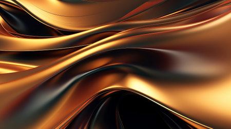 Metallic one of a kind wavy fluid foundation energize organize techgrade. Creative resource, AI Generatedの素材