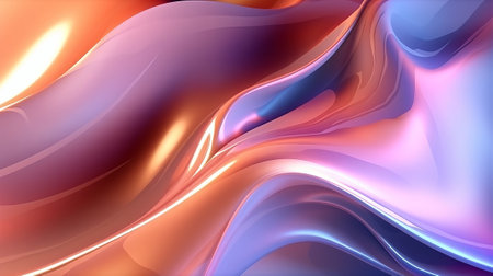 Metallic one of a kind wavy fluid foundation energize organize techgrade. Creative resource, AI Generatedの素材