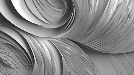 Speculative paper circle organize silver foundation surface. Creative resource, AI Generatedの素材