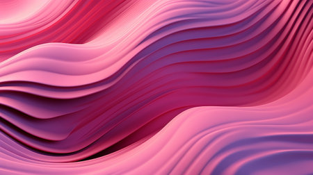 Pink Undulating lines shape a Colorful theoretical foundation. Creative resource, AI Generatedの素材