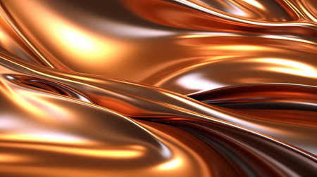Metallic one of a kind wavy fluid foundation energize organize techgrade. Creative resource, AI Generatedの素材
