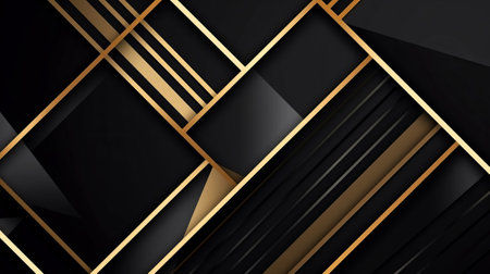 Cutting edge and sharp theoretical organizegrade spot with brilliant lines and miserable geometric organize. Creative resource, AI Generatedの素材