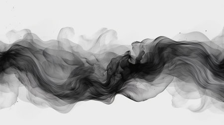 organize with spilling dim and white ink in square chart, pulled back on gray. Creative resource, AI Generatedの素材