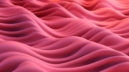 Pink Undulating lines shape a Colorful speculative foundation. Creative resource, AI Generatedの素材
