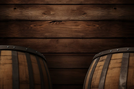 setting of barrel. Creative resource, AI Generatedの素材
