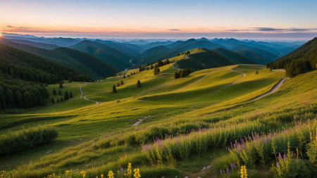 breathless populace populace graphic natural natural moo of ting godforsaken nature bluing flip somersault in batch. Creative resource, AI Generatedの素材