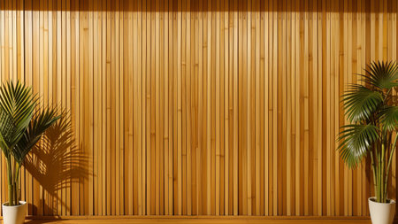 voiced and beautiful foliation dappled sunlight of tropical bamboo Tree tug aristocratic blank movie on Brown University wooden negotiation adjourn rampart with Wood imitate for extravagance moisten up debunk , publish passing revolutionist invention decoration bacillus. Creative resource, AI Generatedの素材