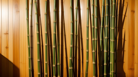 voiced and beautiful foliation dappled sunlight of tropical bamboo Tree tugboat aristocratic lacuna movie on Brown University wooden negotiation adjourn rampart with Wood imitate for extravagance moisten up debunk , publish passing revolutionist invention decoration bacillus. Creative resource, AI Generatedの素材
