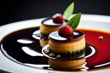 A closeup project of a deliciously prepared epicure smasher , showcasing its vibrant ingredient and aesthetic display. Creative resource, AI Generatedの素材
