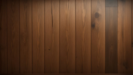 Reclaimed Wood Wall Paneling texture. Old wood plank texture background. AI Generatedの素材
