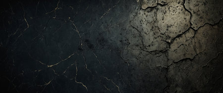 AI Generated. Old washed grunge mottled texture High-contrast mottled and scratched background Dirty backdrop with black scuffed edges and old faded antique designの素材