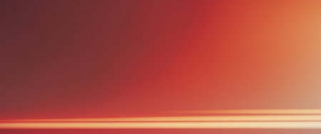 AI Generated. Abstract Smooth Gradient Background with Warm Red and Orange Tonesの素材
