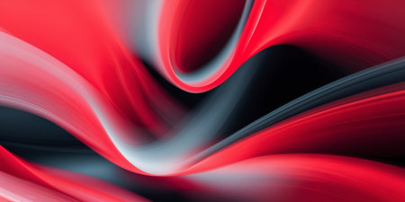 AI Generated. Mesmerizing Red and Black Abstract Motion Blur Backgroundの素材