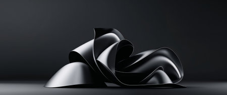 AI Generated. abstract modern luxury black background for modern wallpapers backgroundの素材
