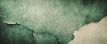 AI Generated. Abstract green paper texture background with vintage grunge designの素材