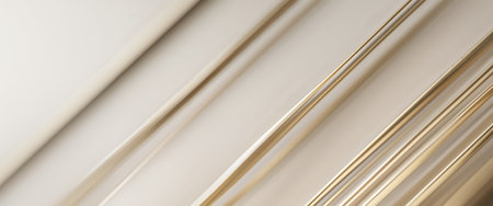 AI Generated. Abstract gold diagonal lines blur backgroundの素材