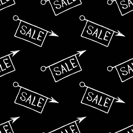 Sale Black Friday. Seamless pattern. Handmade lettering, calligraphy grunge texture background , banners, labels, badges, prints posters webの写真素材