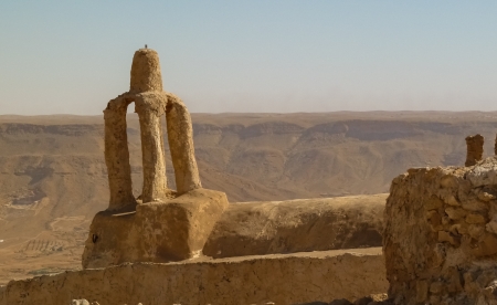 Nalut, Libya is home to the Ksar Nalut, which is a granary fortified by a ksour  castle   The facility has been abandoned but is a tourist destination のeditorial素材