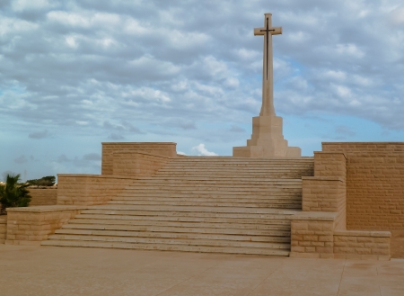 Tobruk Memorial, Libya   2,282 Commonwealth servicemen of the Second World War are buried or commemorated hereのeditorial素材