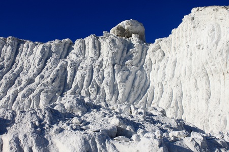 White as snow waste industryの写真素材