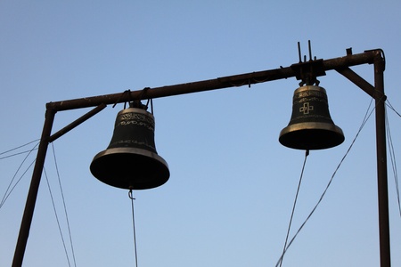 bells in the skyの写真素材