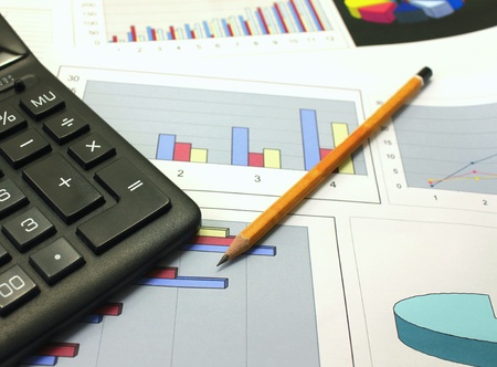 An analysis of success in business with the scheduleの写真素材