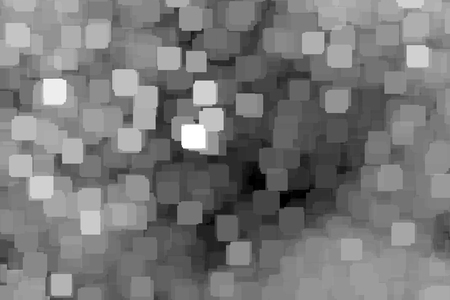 Abstract background with geometric pattern of squares as large pixelsの写真素材