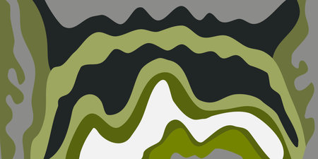 Hippie groovy psychedelic wave, great design for any purposes.