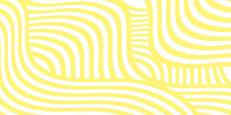 Pattern texture of Chinese noodles, Spaghetti, pasta or Ramen noodles. Vector illustration.