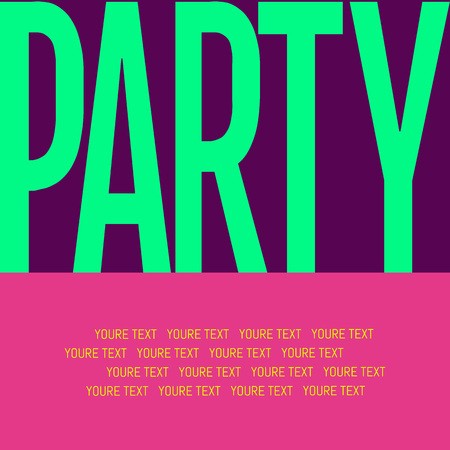 Nice and beautiful abstract or Night Party Flyers with creative design illustration. Bright coloursのイラスト素材
