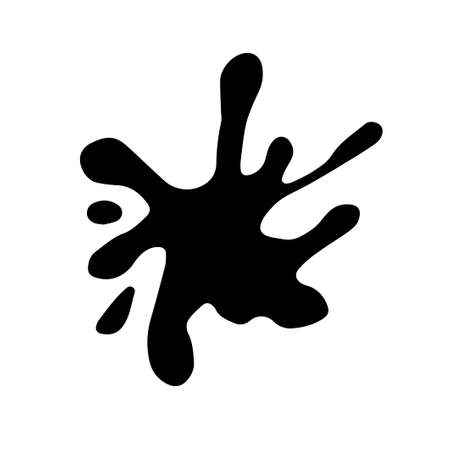 Hand drawn doodle drops of blood. . Vector illustrationのイラスト素材