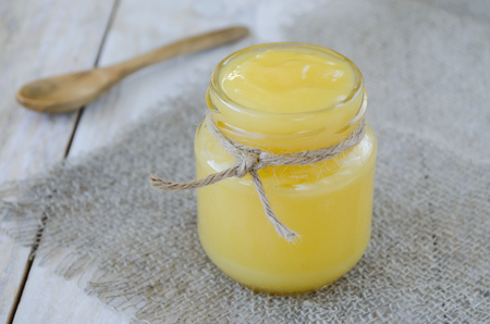 Lemon homemade curdの写真素材