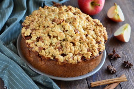 Homemade Apple Pieの写真素材