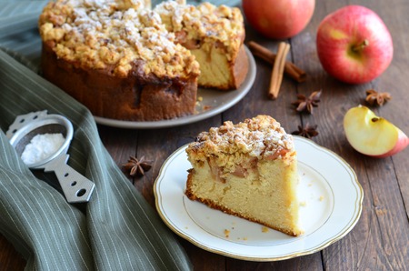 Homemade Apple Pieの写真素材