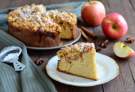 Homemade Apple Pieの写真素材