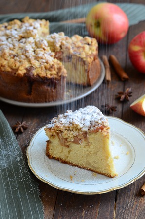 Homemade Apple Pieの写真素材