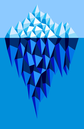 icebergのイラスト素材