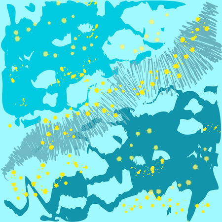 Abstract artistic background blots using the formのイラスト素材